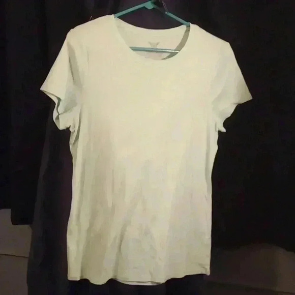 GUC - Faded Glory Lt Mint Green Short Sleeve T-Shirt - XL (16-18) - Picture 1 of 5